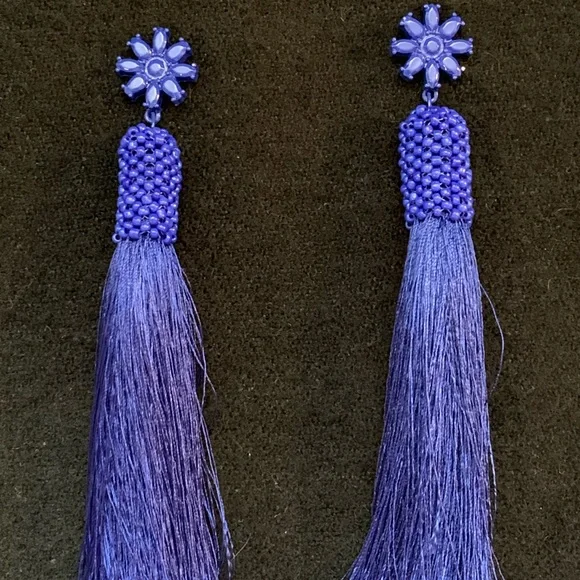 BaubleBar Jewelry Baublebar Earrings Nwot Blue Beaded Studs